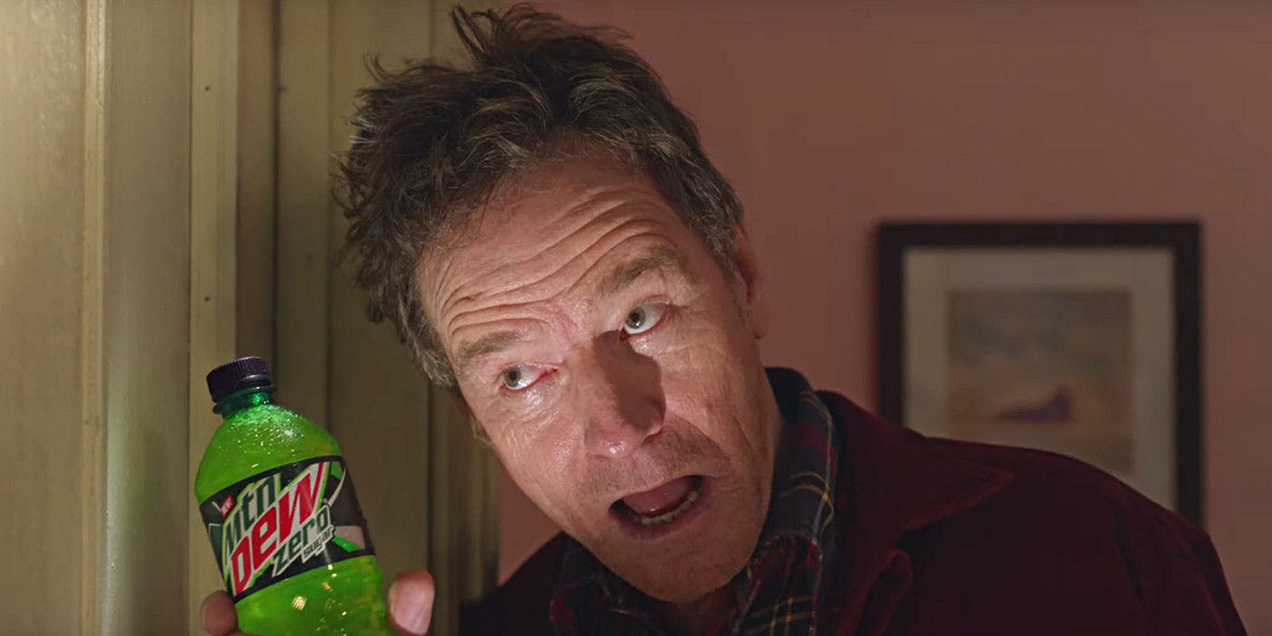 Bryan Cranston Recreates Iconic Shining Scene In Super Bowl Commercial