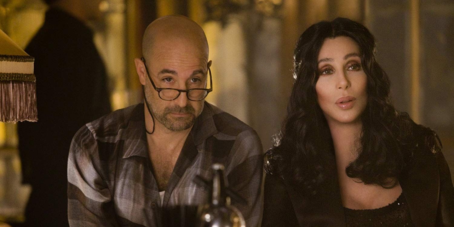 Burlesque Cher with Stanley Tucci