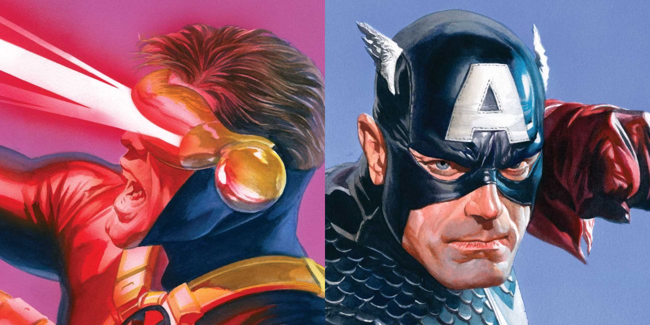 Captain America and Cyclops Marvels Snapshot