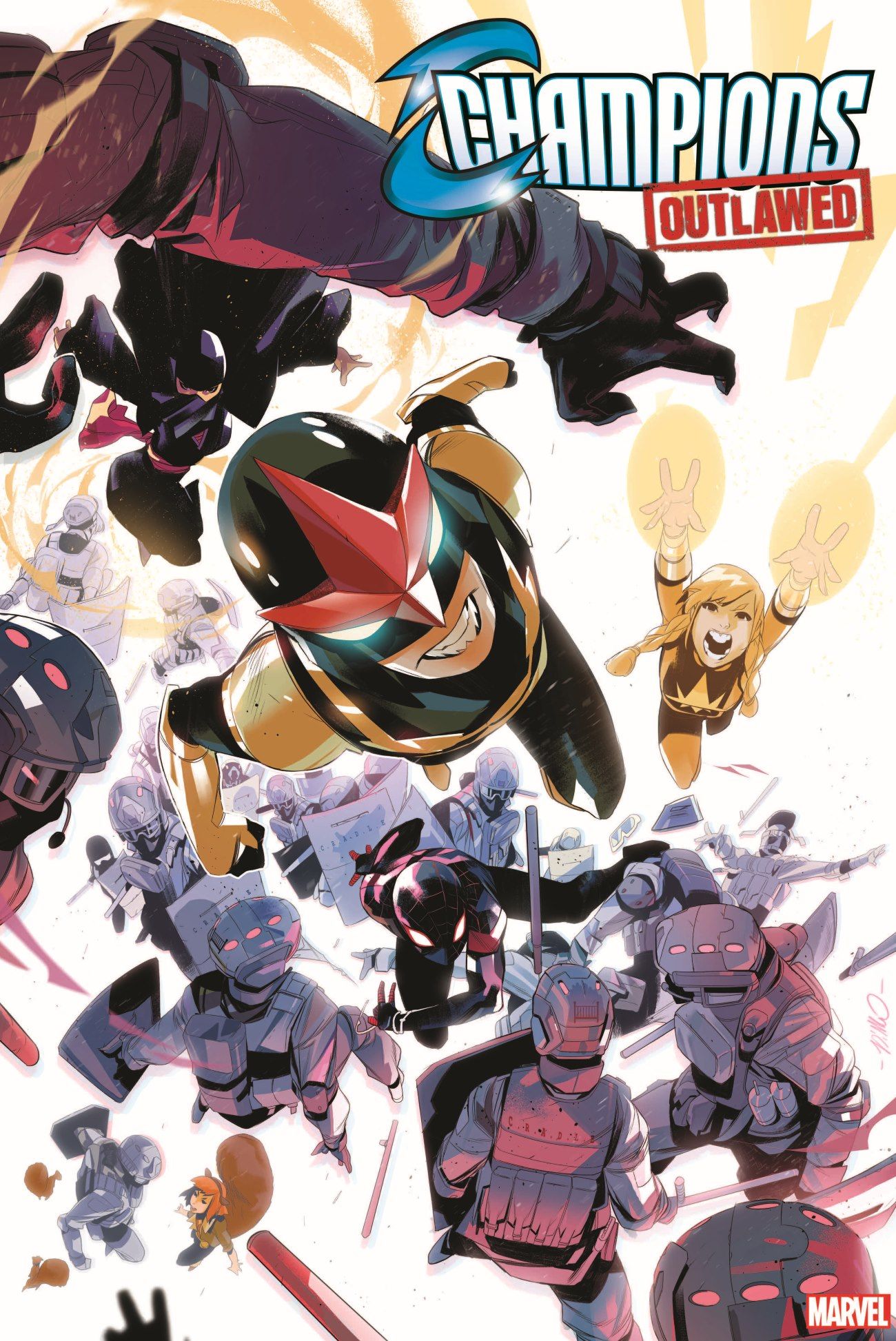 Champions New Comic Variant Cover