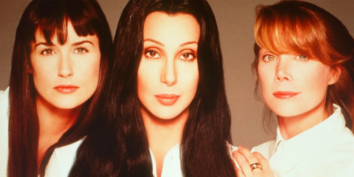 Cher, Demi Moore, and Sissy Spacek look on from If These Walls Could Talk