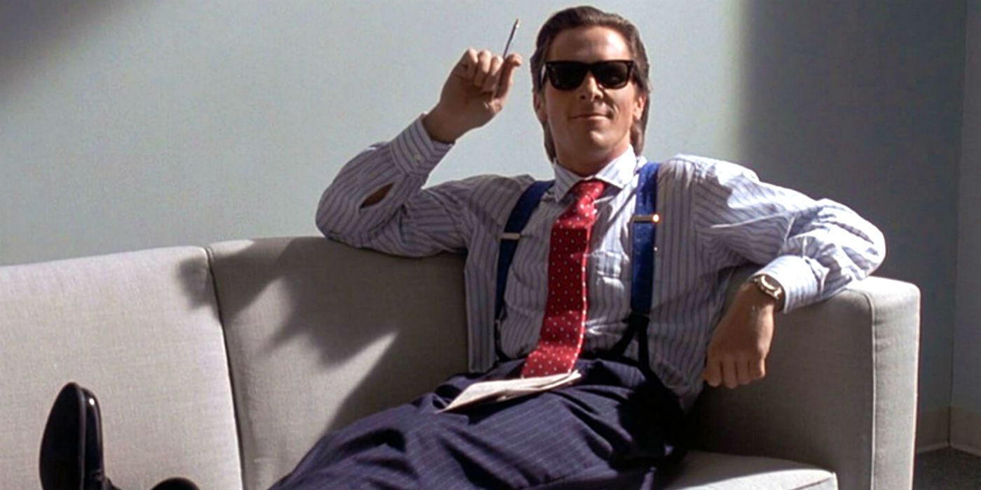 Christian Bale como Patrick Bateman em American Psycho 2000