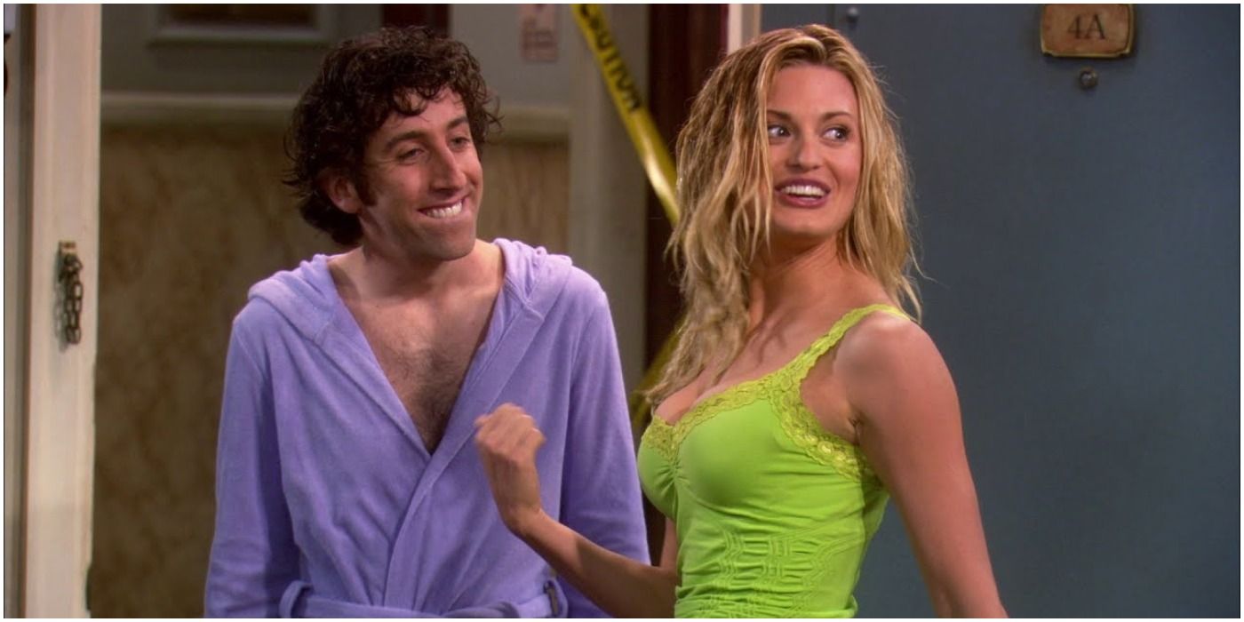 Howard flirts with Christy in The Big Bang Theory