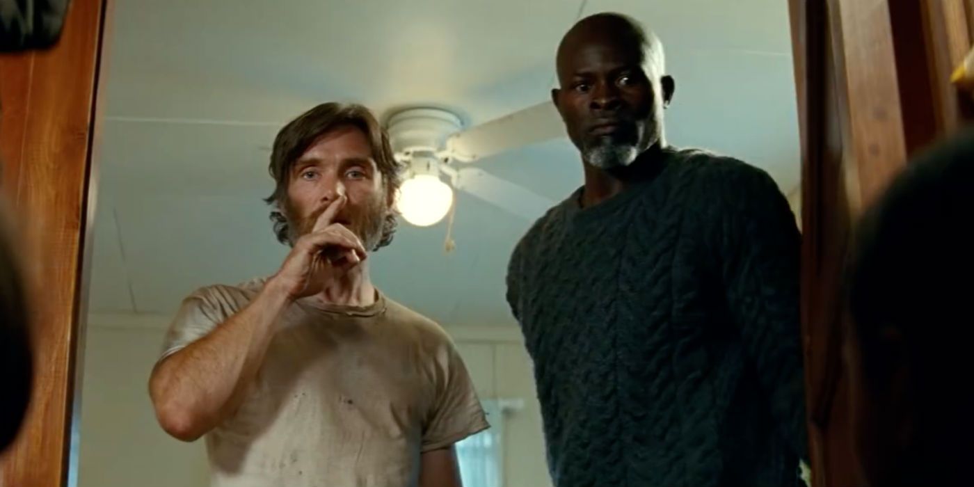 Cillian Murphy and Djimon Hounsou A Quiet Place 2