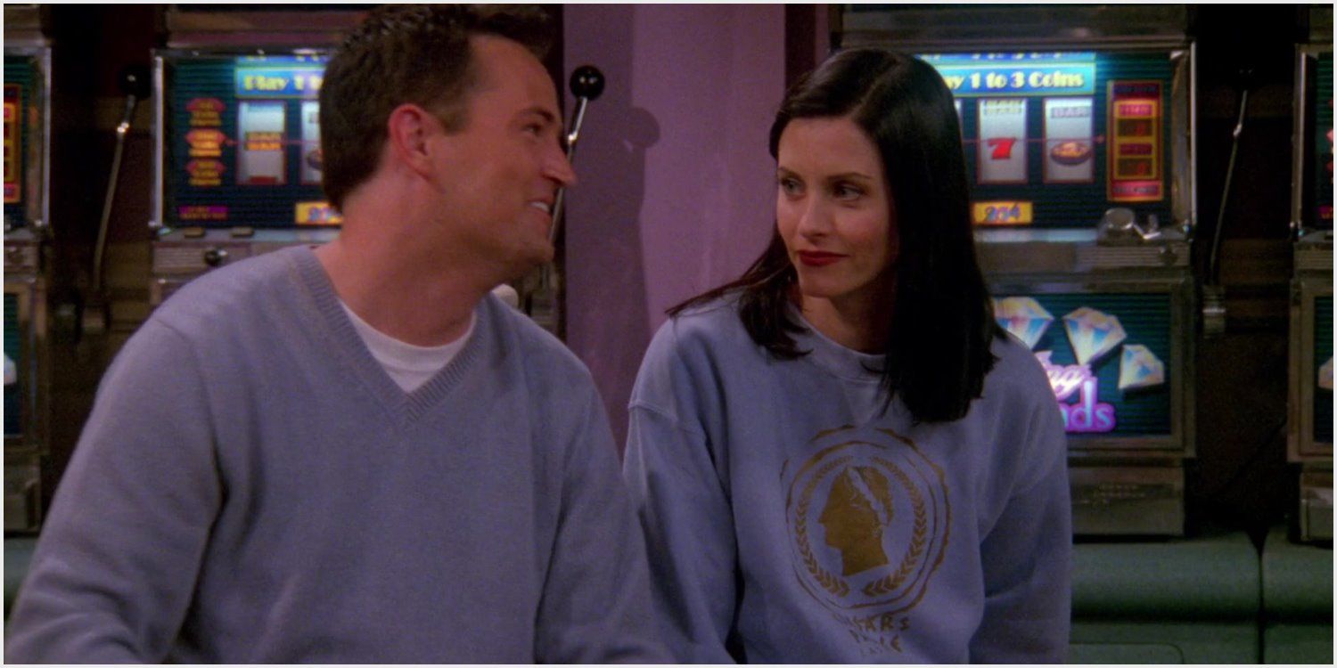 Monica and Chandler in Friends