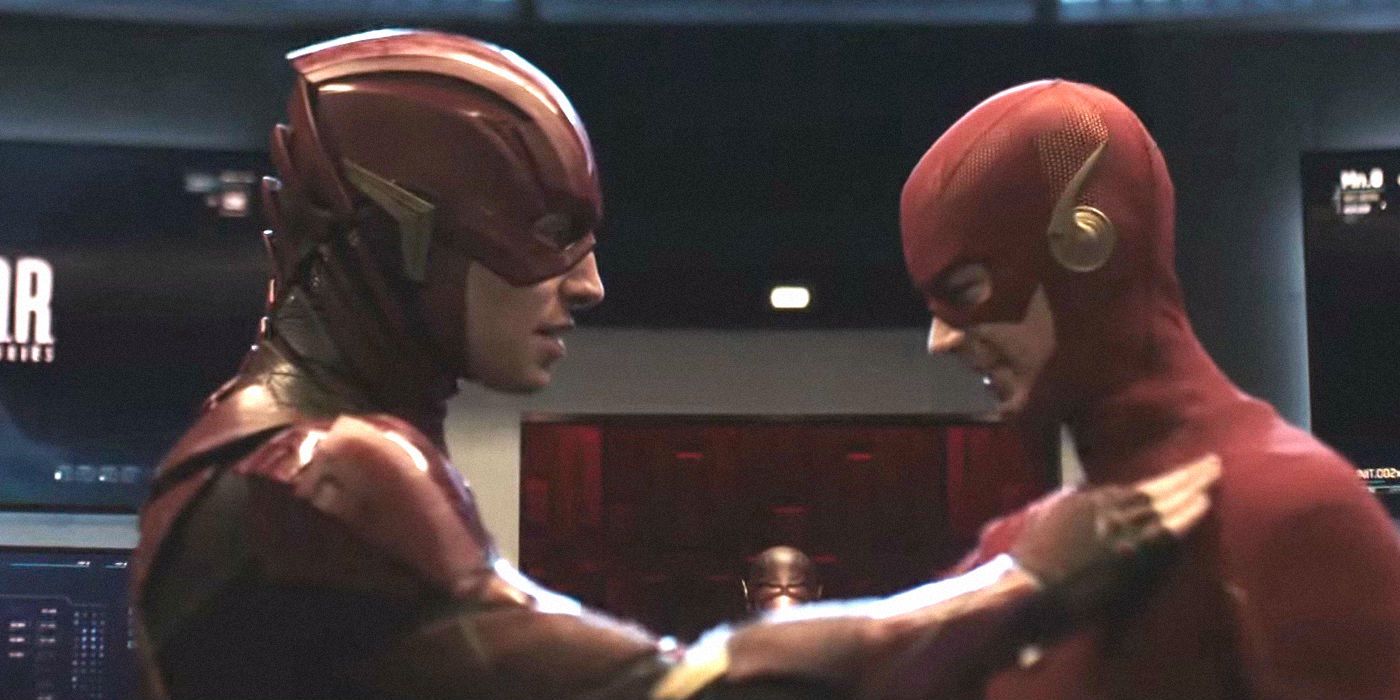 DCEU Flash Meets Arrowverse Flash
