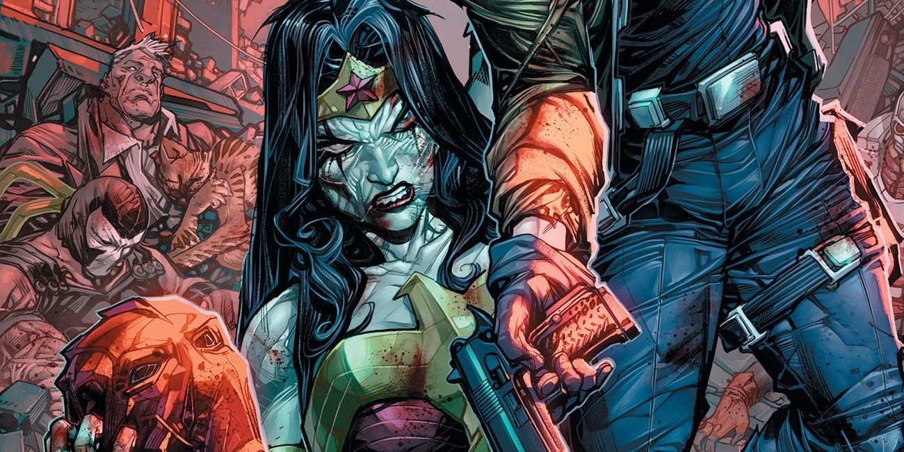 DCeased Unkillable Wonder Woman Art