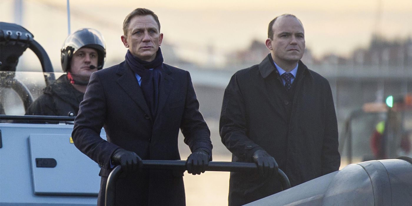 Daniel Craig and Rory Kinnear in Spectre