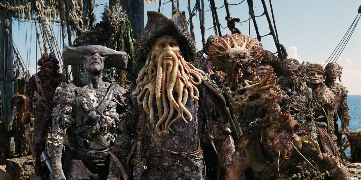 Davy Jones and His Crew Cropped