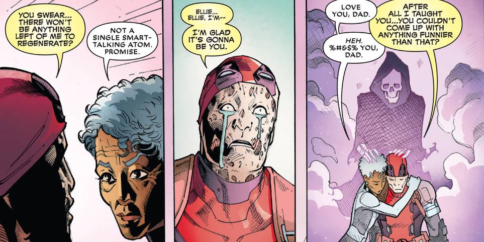 Love deadpool why does death Marvel: The