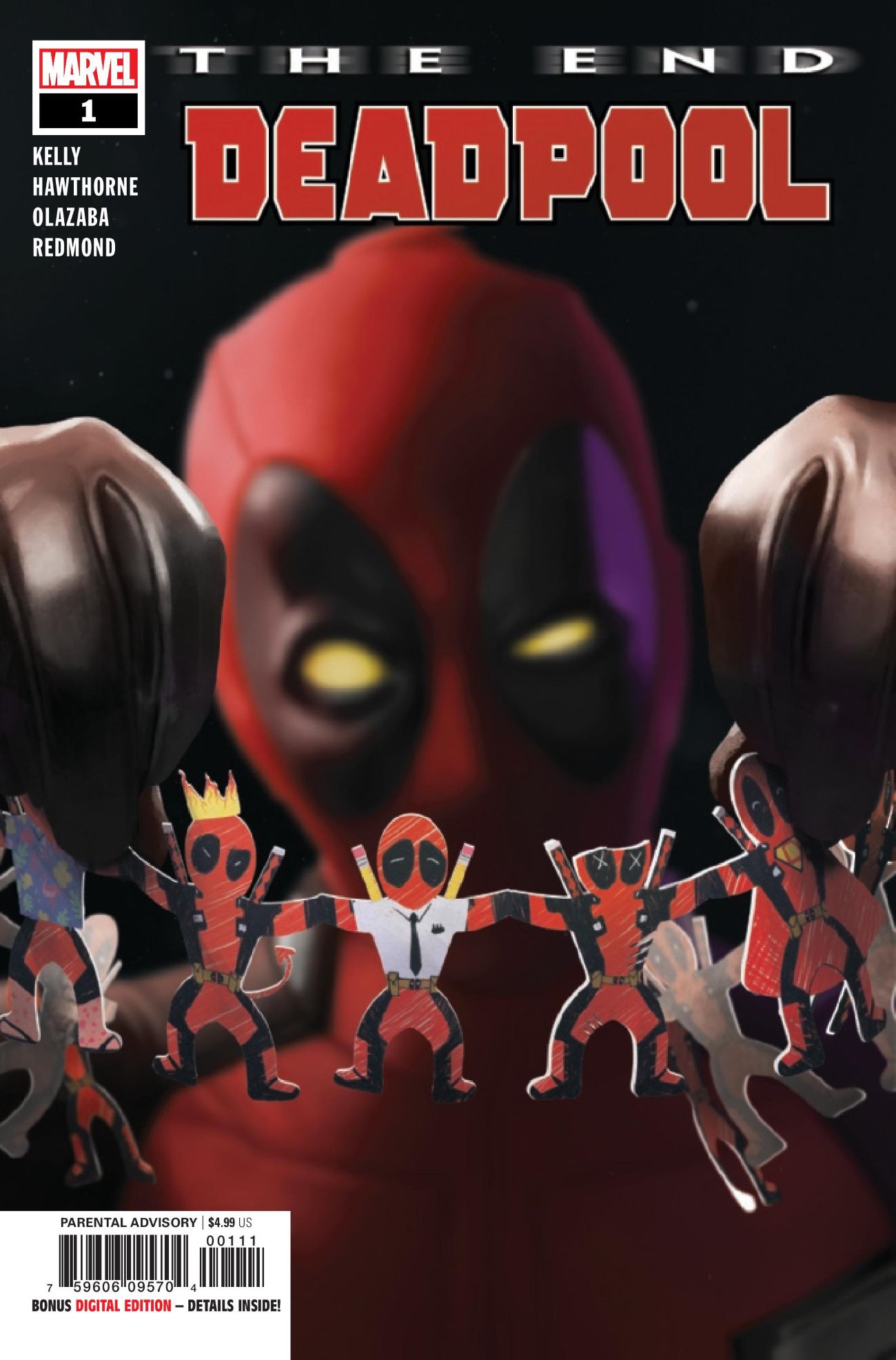 Deadpool The End Comic Cover Art