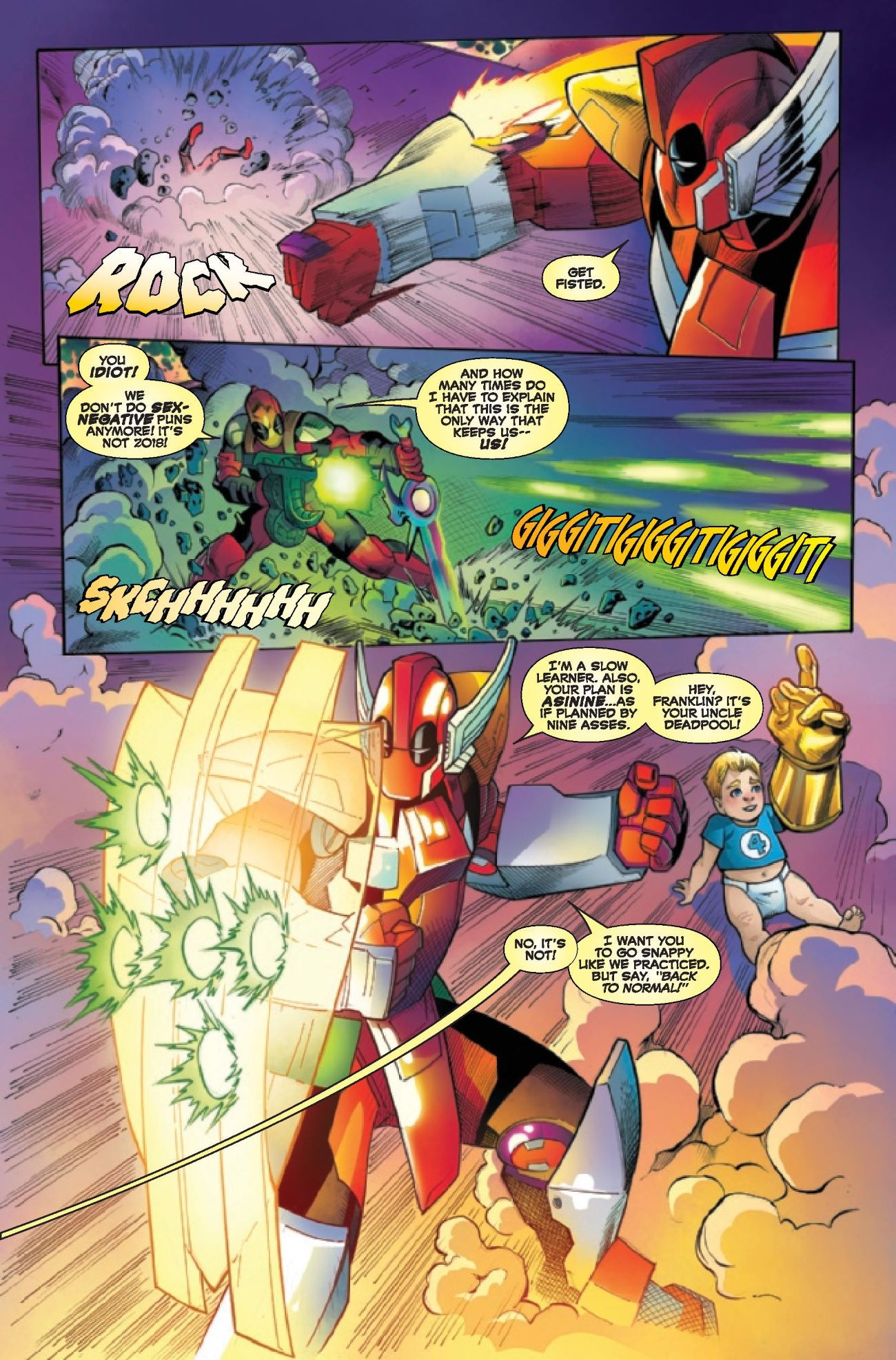 Deadpool The End Comic Preview 2