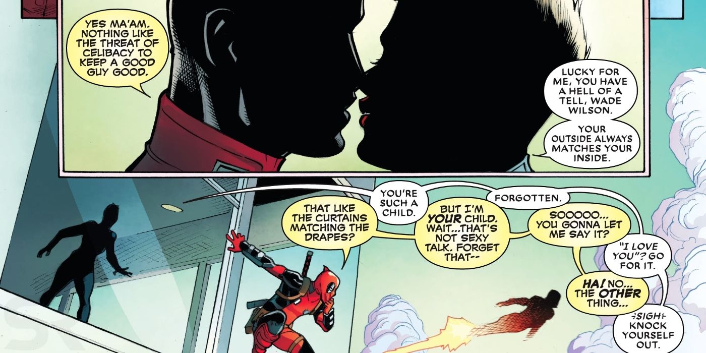Deadpool and Captain Marvel Comic Lovers