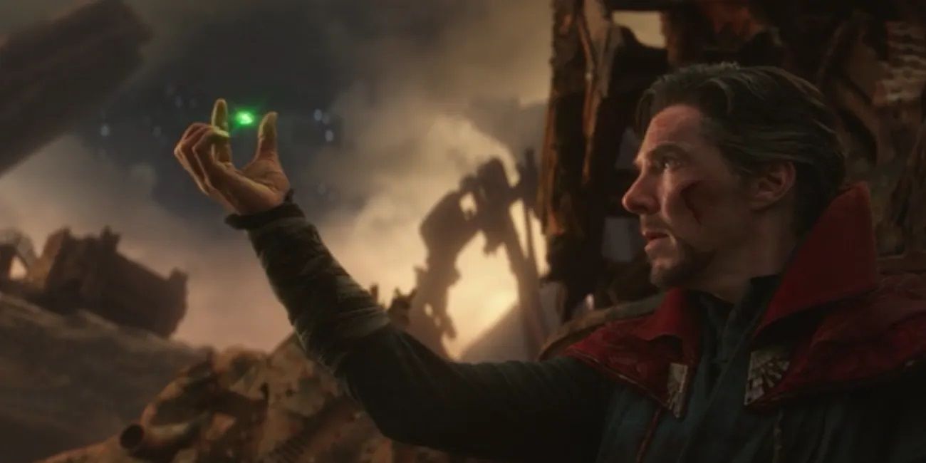 Doctor Strange gives up the Time Stone