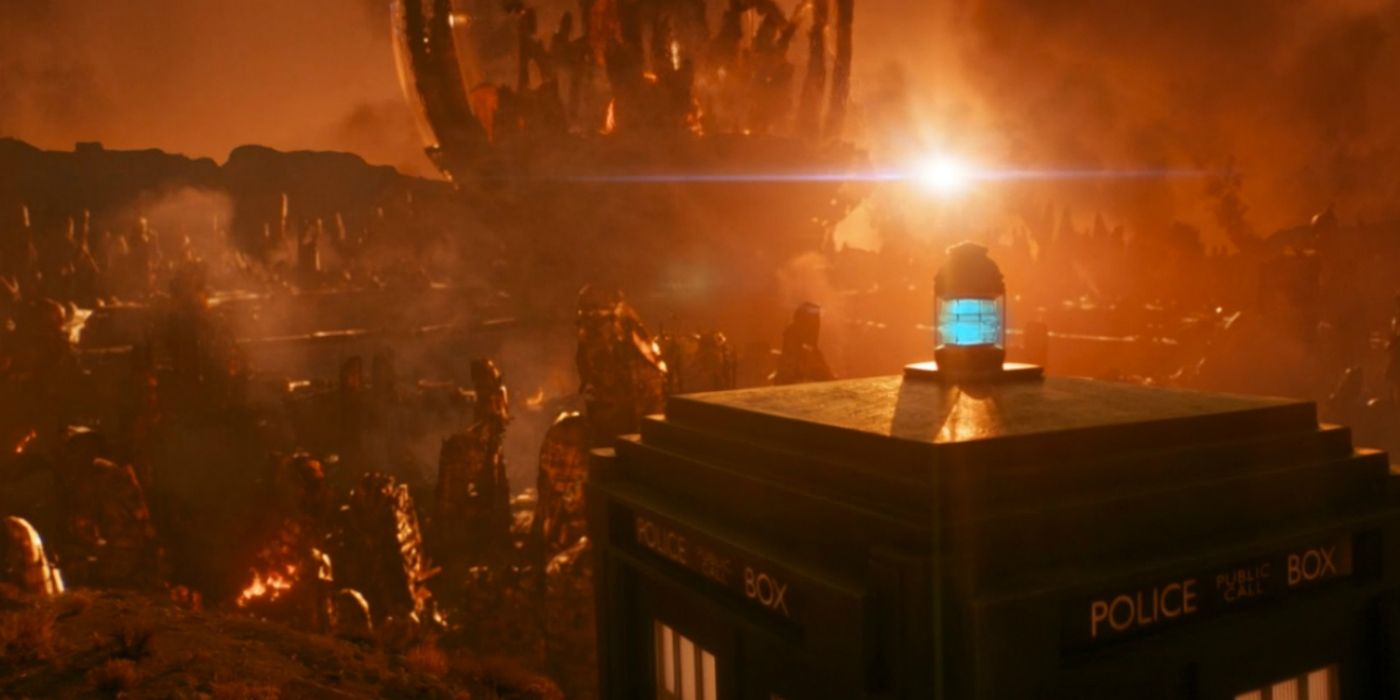 Doctor Who Gallifrey Destroyed