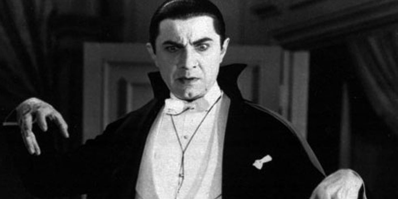 Bela Lugosi looms as Dracula 