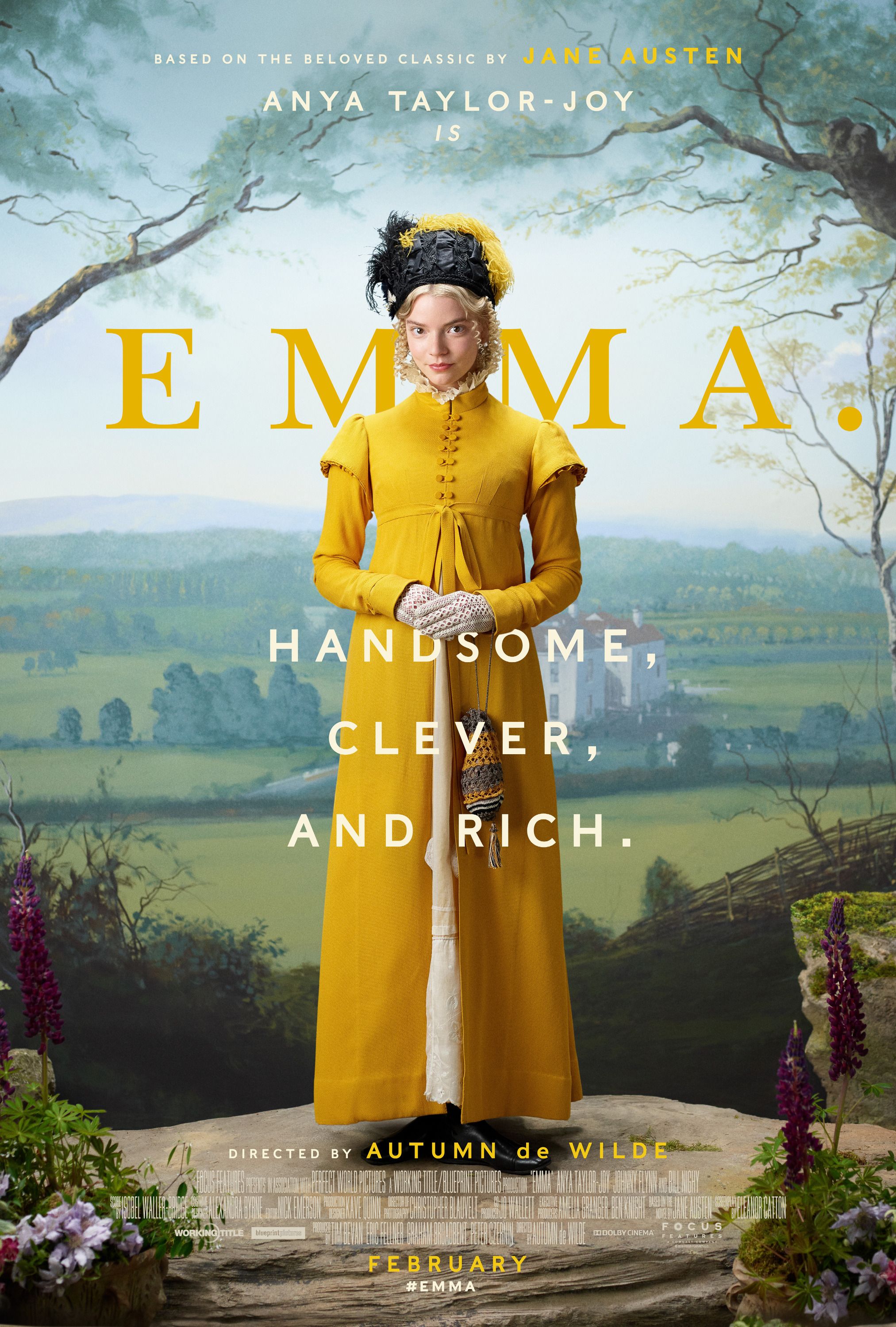 Emma 2020 movie poster