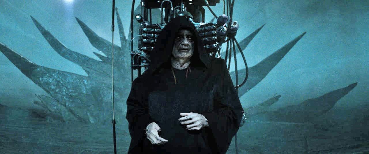 Emperor Palpatine in Star Wars The Rise of Skywalker