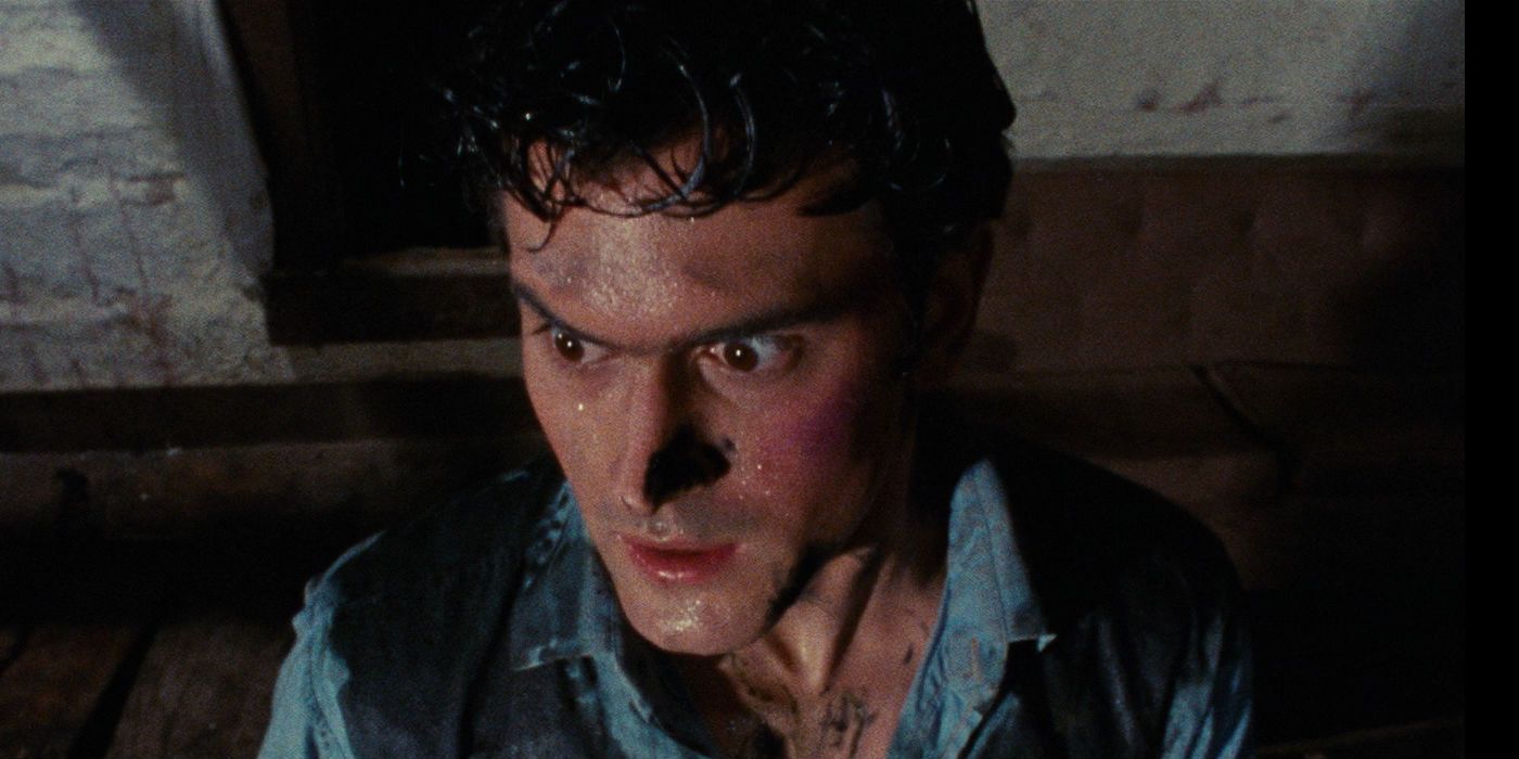 Evil Dead - Ash Looking Scared
