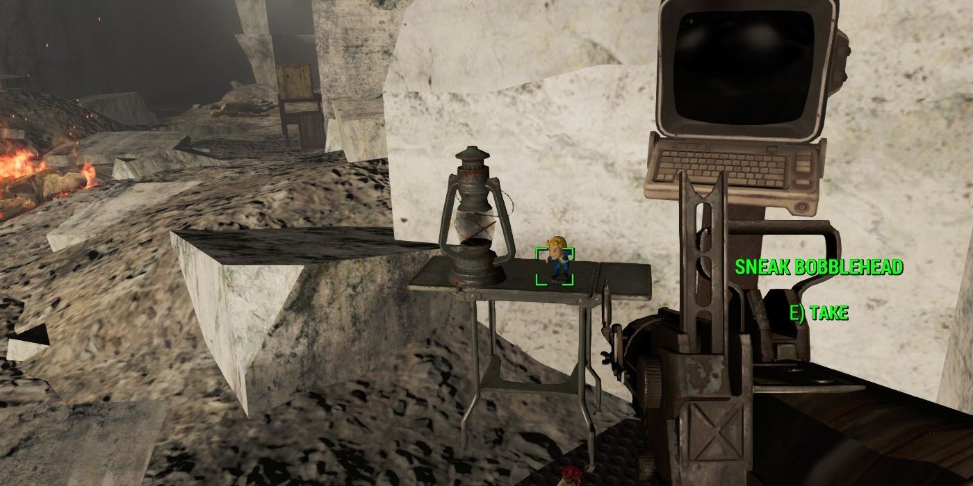 The location of the Sneak Fallout 4 Bobblehead 
