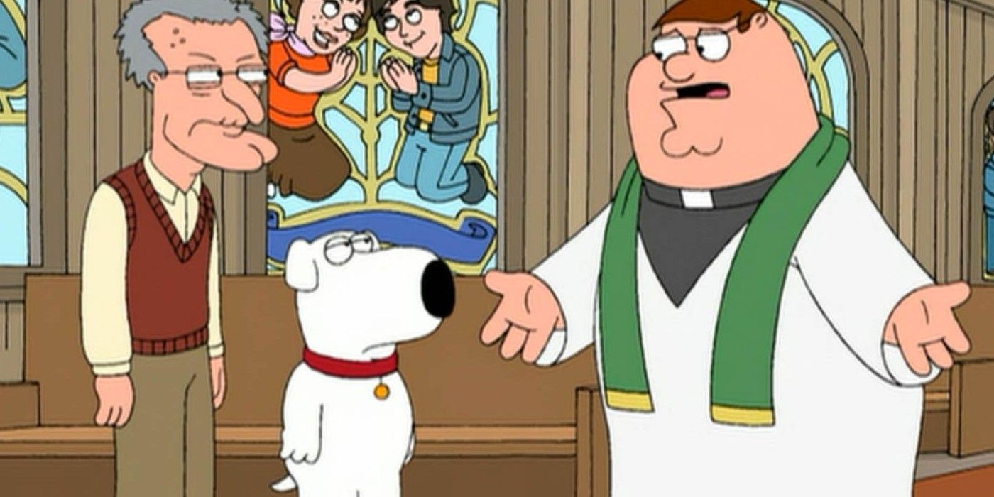 Peter's step-father Francis in Family Guy