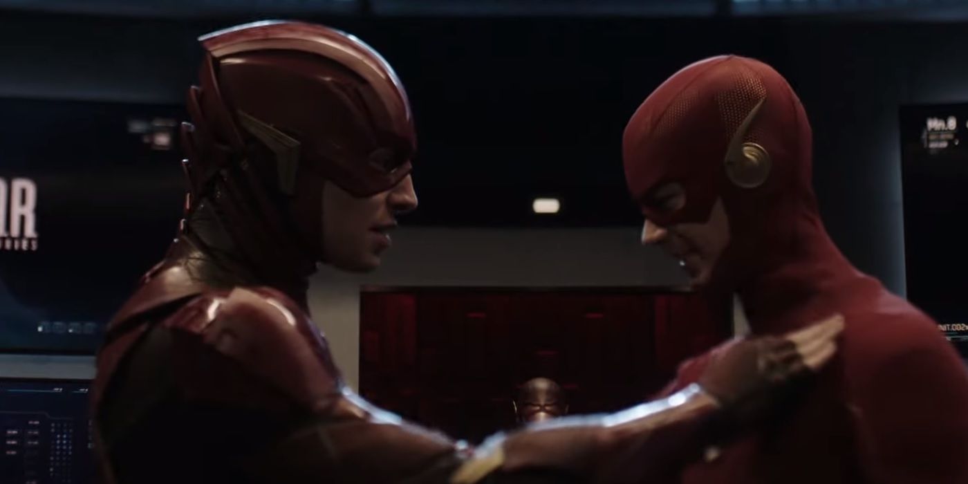 The DCEU Flash and the Arrowverse Flash meet