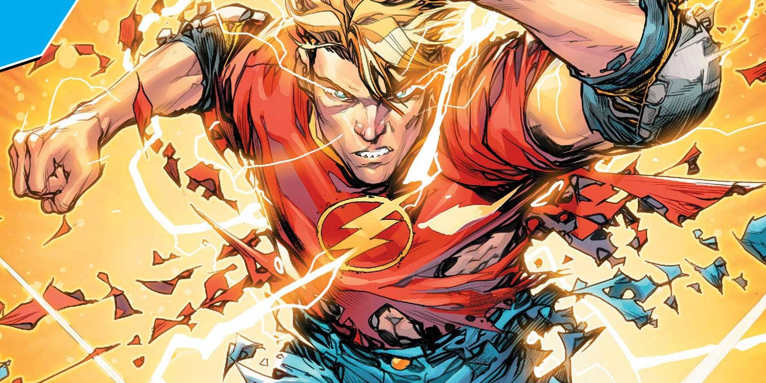 Flash Year One Barry Allen Comic Art