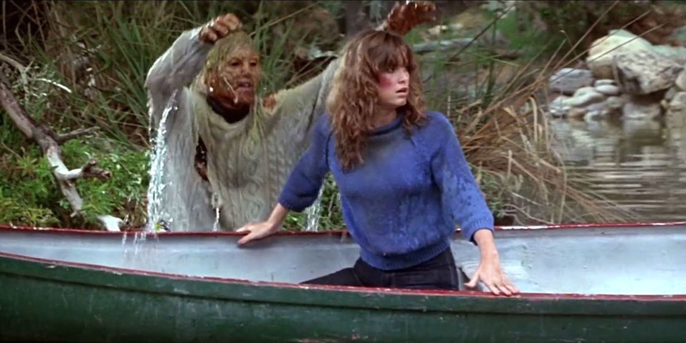 where was the lake jason cameout from in thw 1st friday the 13th film