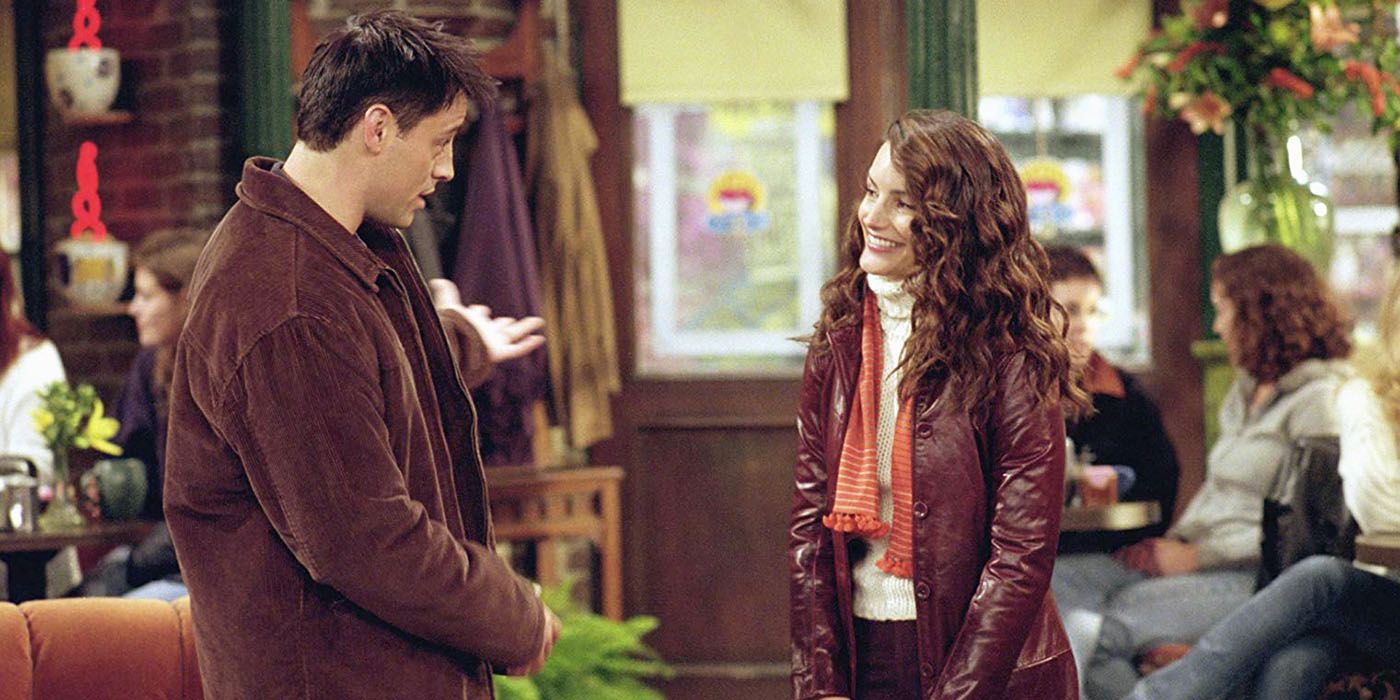 Joey and Erin together in Central Perk