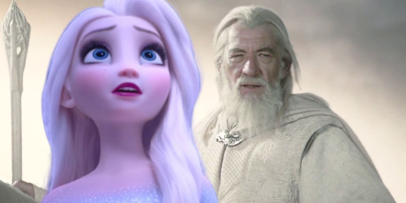 Frozen 2 Elsa Gandalf