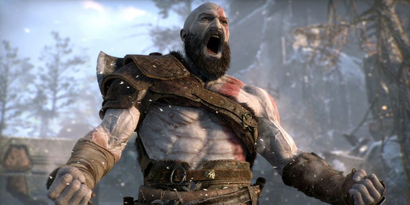 God of War Kratos Scream
