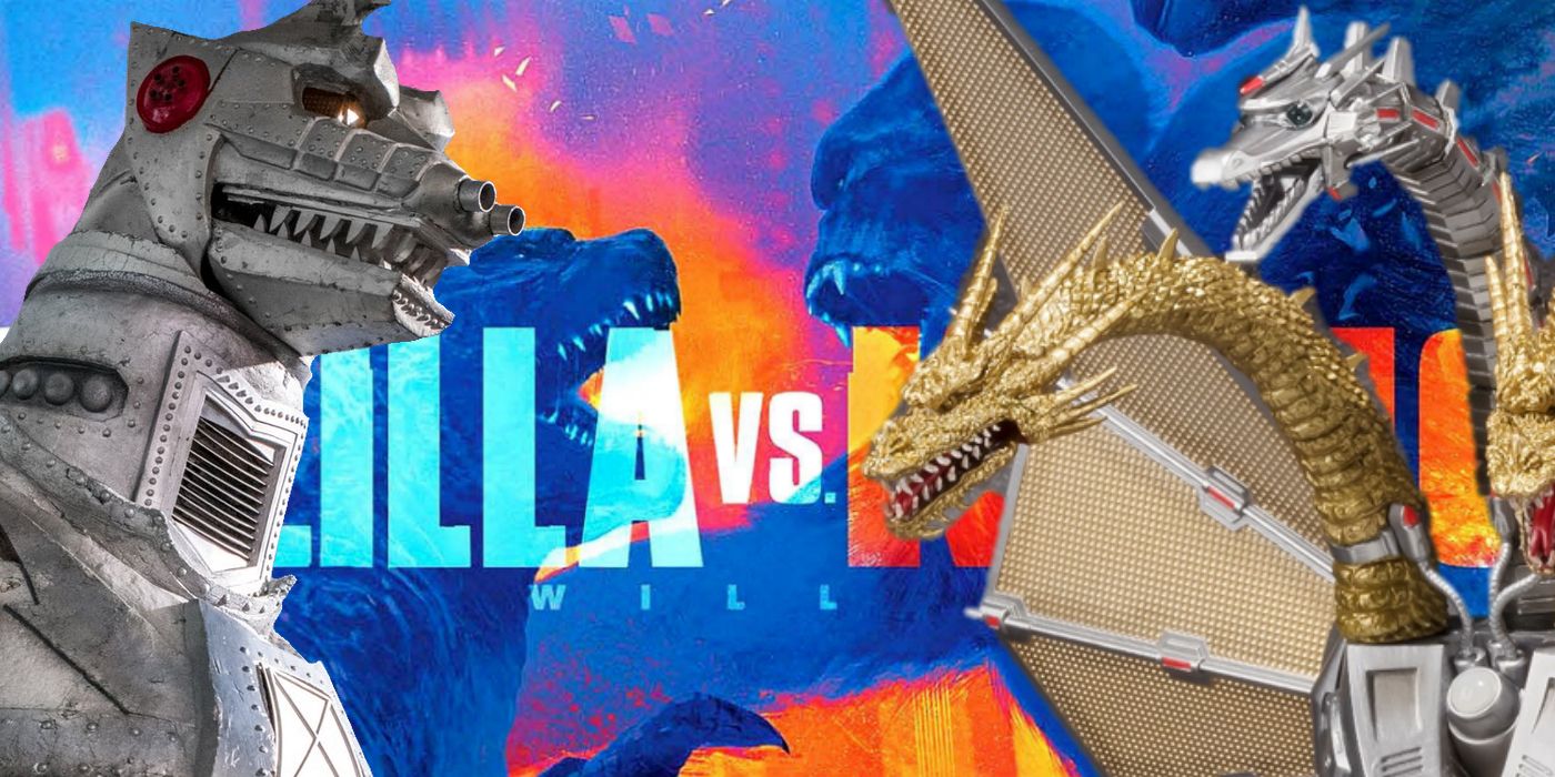 Godzilla vs Kong Mechagodzilla Mecha King Ghidorah