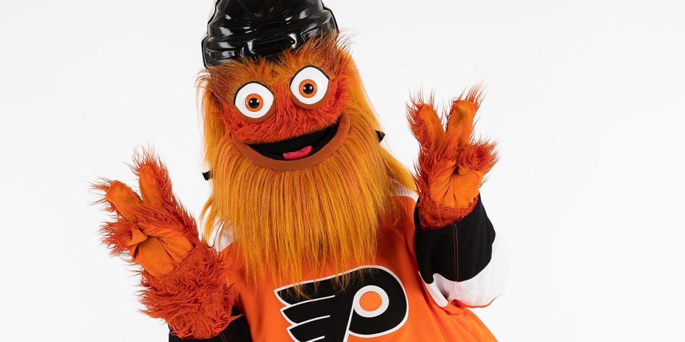 Flyers react to their new mascot, Gritty