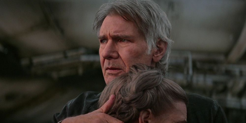 Han Solo in Star Wars The Force Awakens