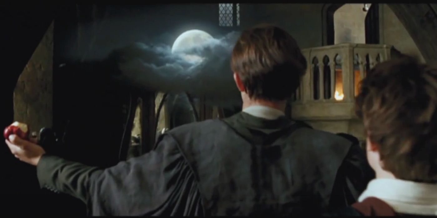 Remus Lupin looks at the moon