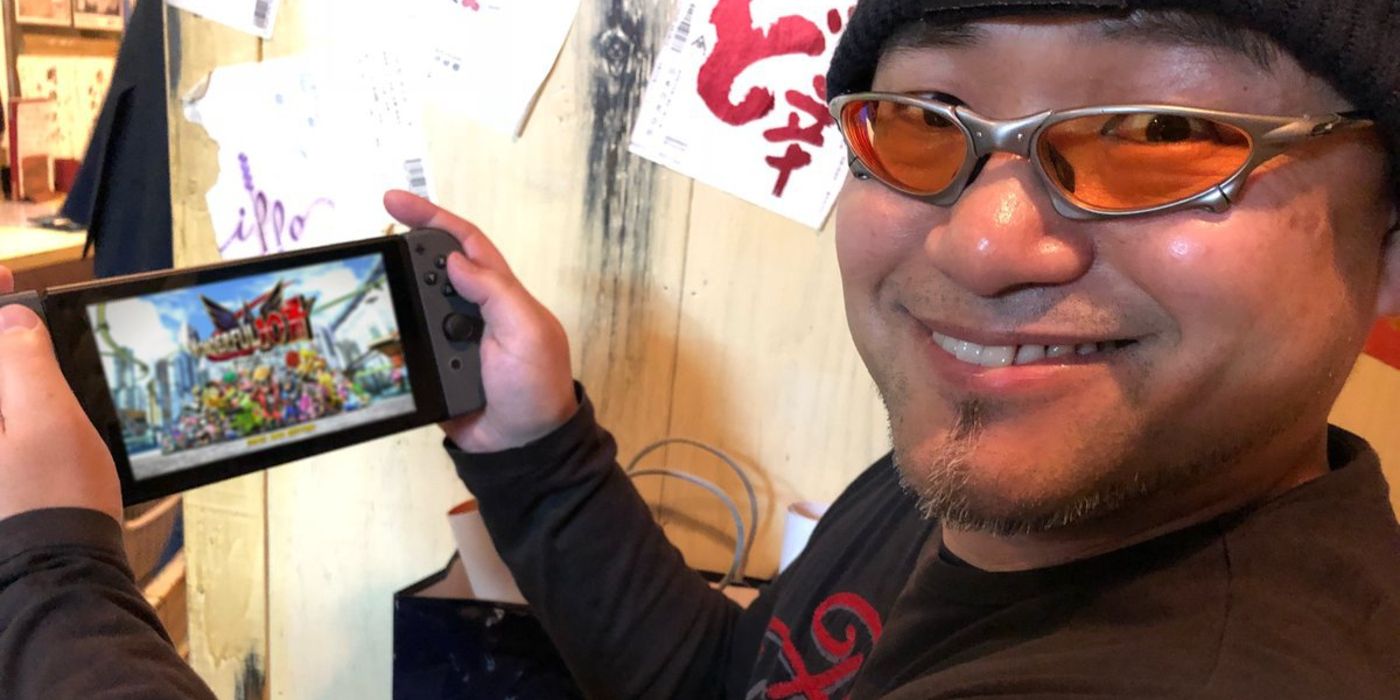 Hideki Kamiya Nintendo Switch Home Menu Crap