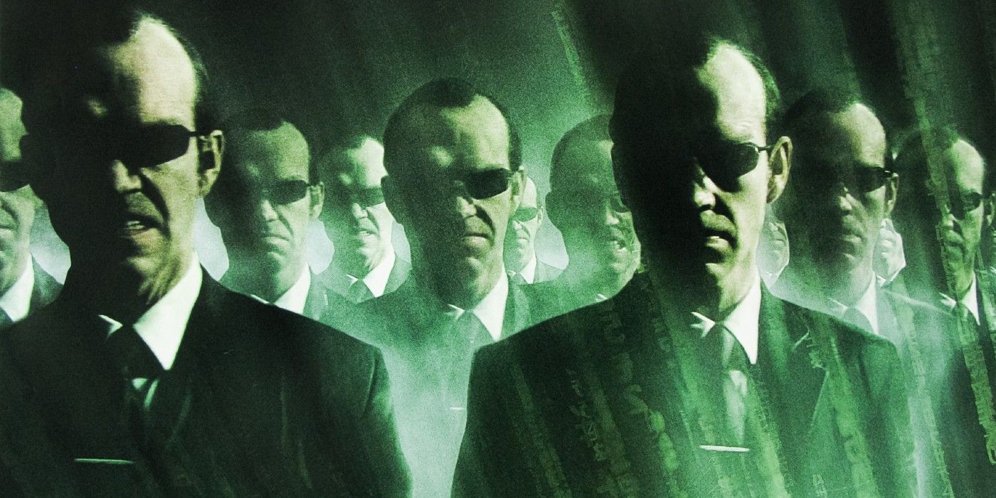 Hugo Weaving as Smith The Matrix Revolutions poster
