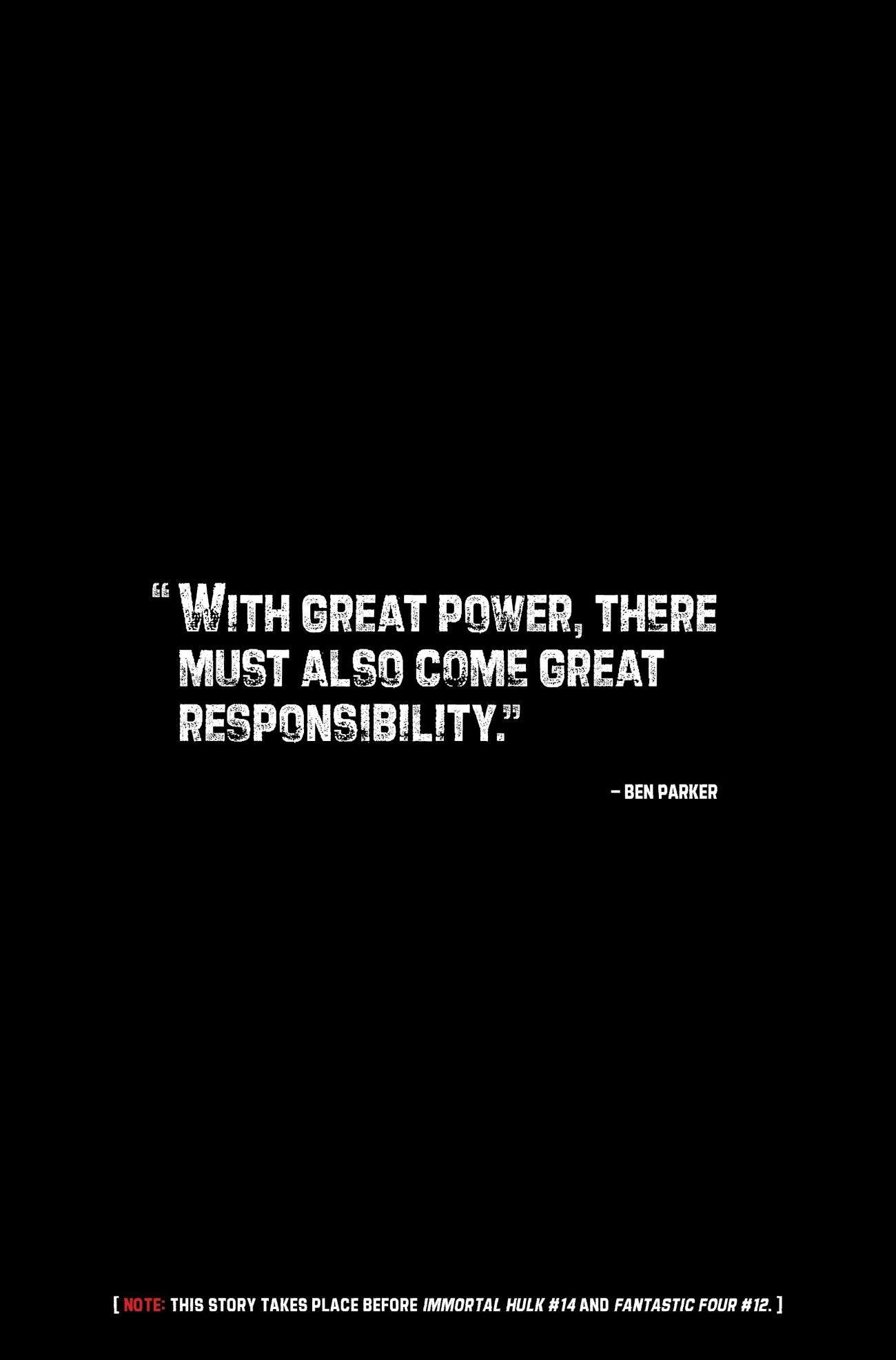 Immortal Hulk Great Power Comic Preview 1