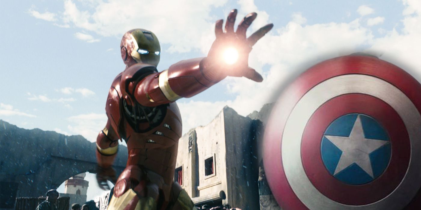 Iron Man Captain America Shield