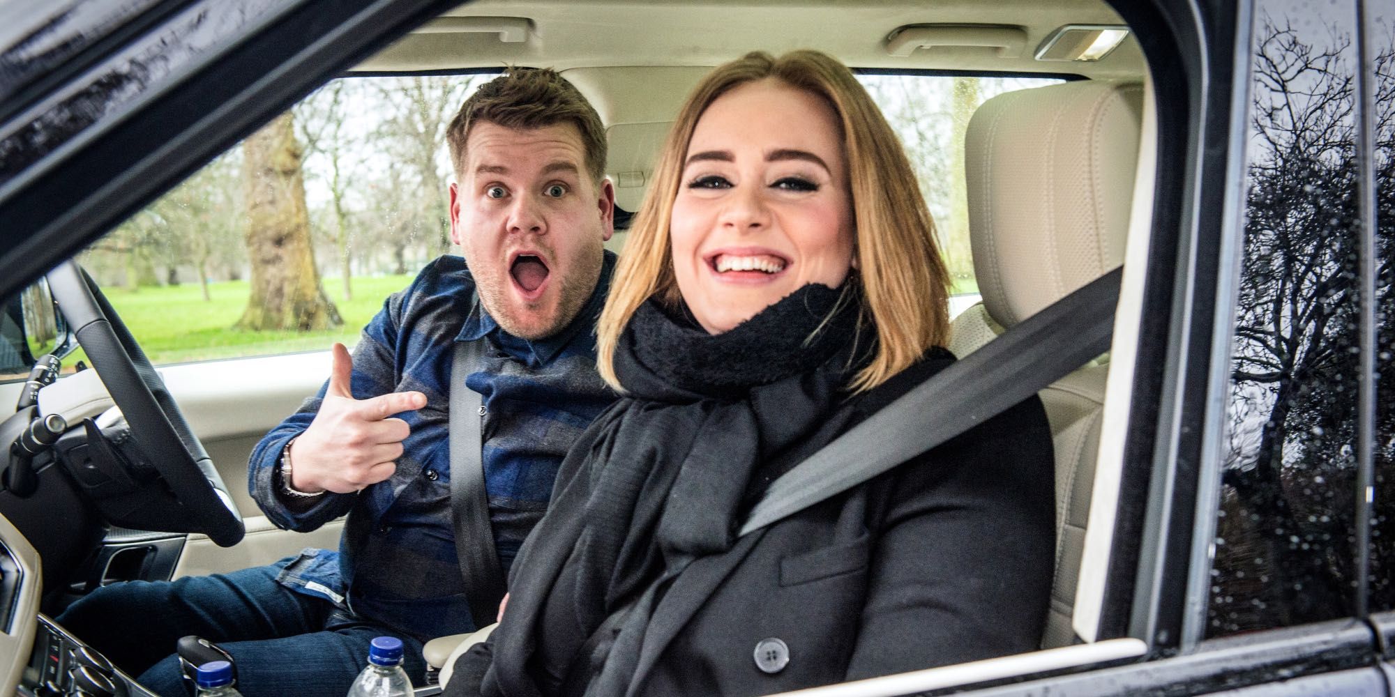 James Corden and Adele in Carpool Karaoke