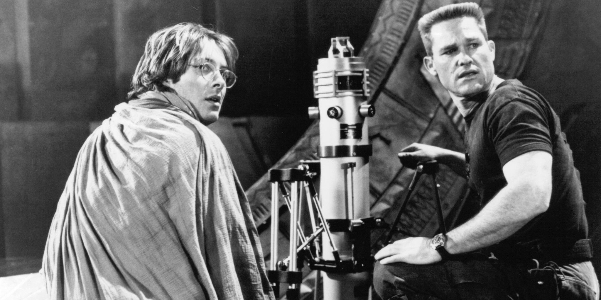 James Spader and Kurt Russell in Stargate 1994