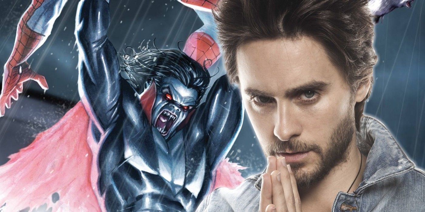Jared Leto and Morbius the Living Vampire