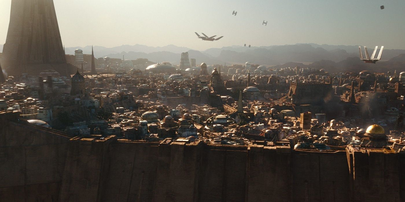 A holy city in Jedha in Rogue One
