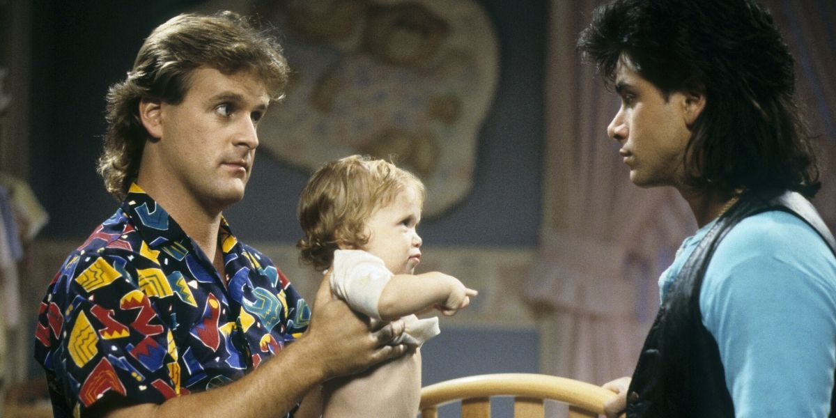 Joey Michelle and Jesse in Full House