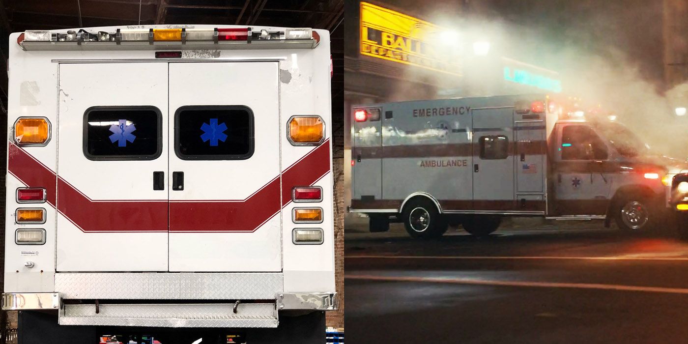 Joker ambulance Easter egg