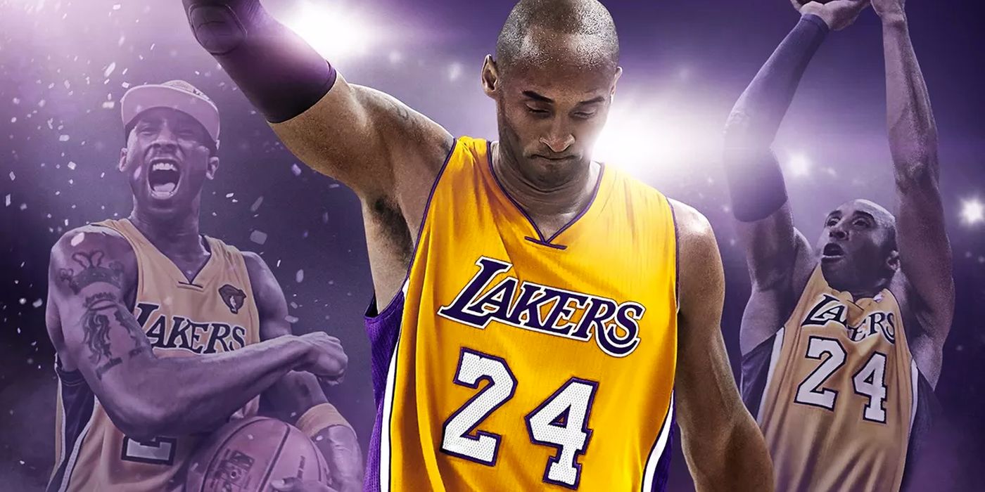 lakings rocked Kobe Bryant jerseys to their game. They also wore