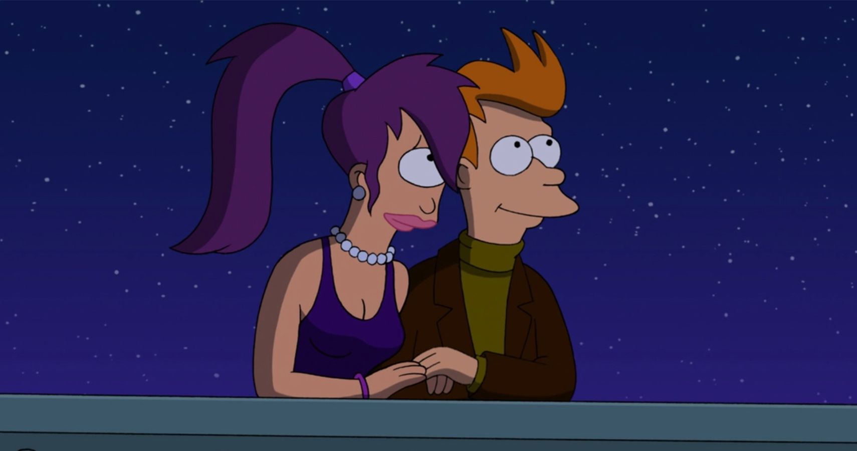 Philip J Fry and Turanga Leela on Futurama have one of the most unlikely re...