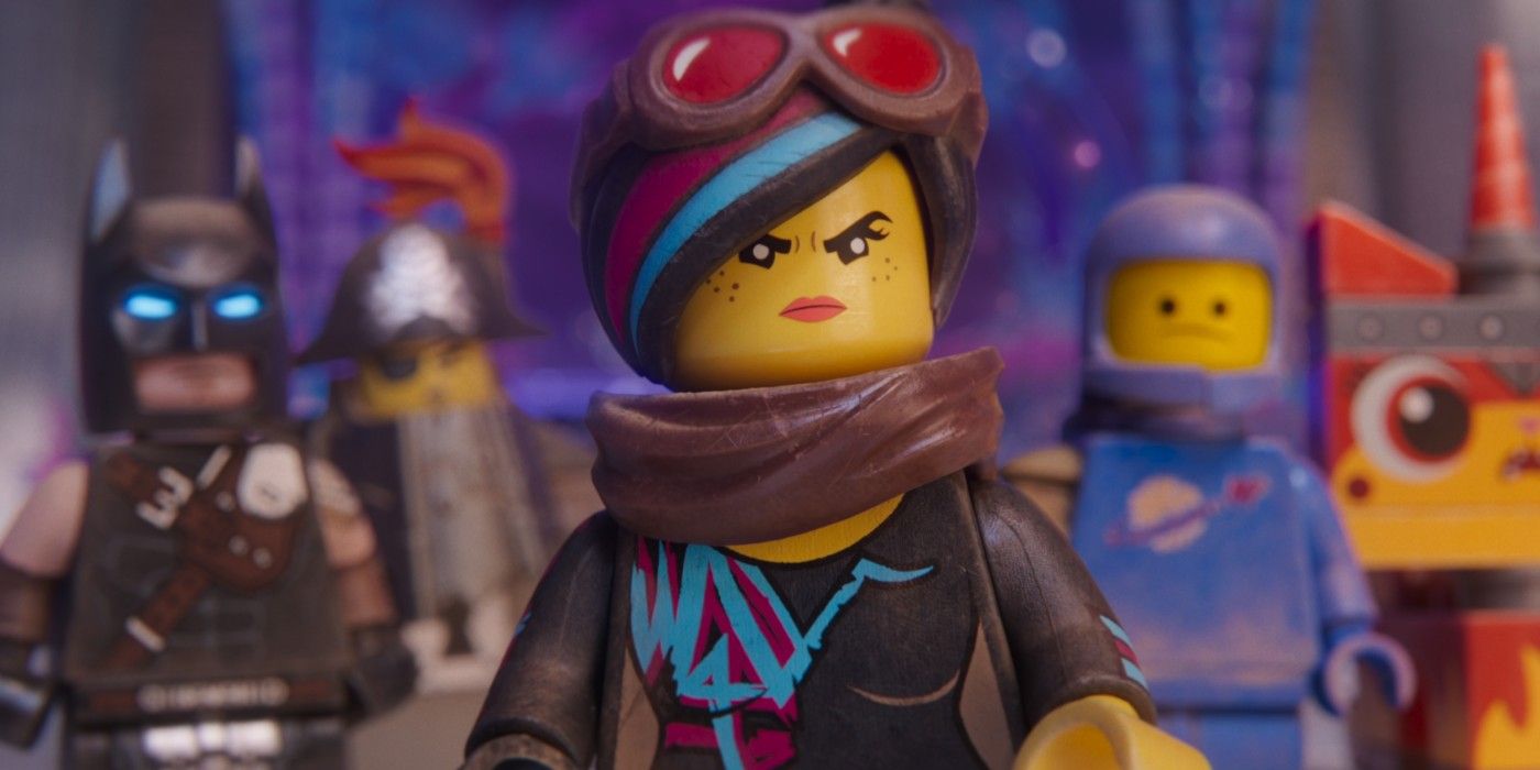 Batman, Wildstyle, Bob the Astronaut and Princess Unikitty from The Lego Movie