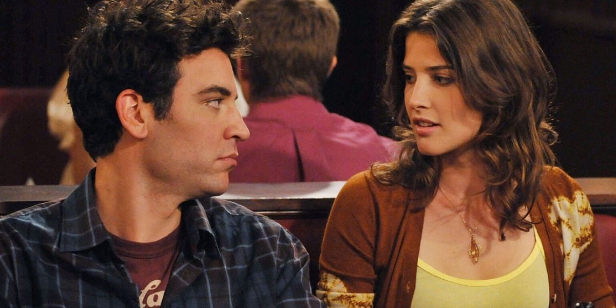 robin and ted on how i met your mother