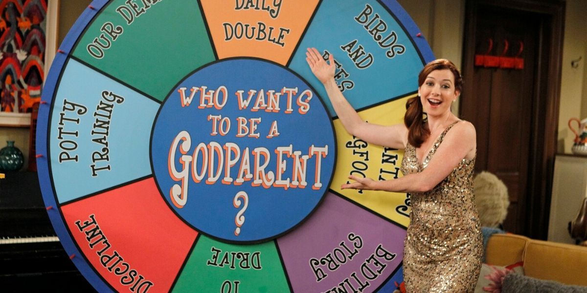 Lily playing &quot;Who Wants To Be A Godparent?&quot; in How I Met Your Mother.